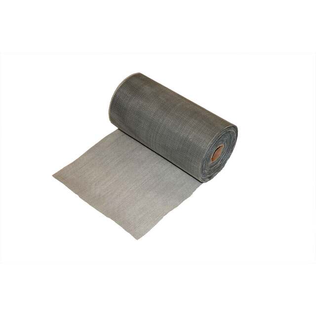 INSEKTSNÄT PLASTAD 1200MMX25M GRÅ GLASFIBERARMERAD